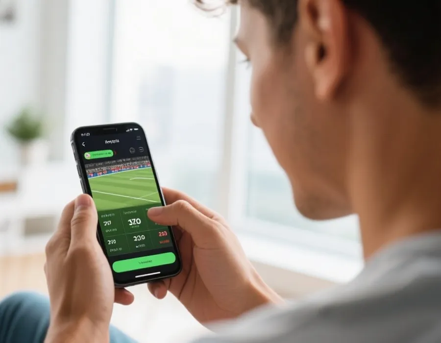 移动端体育应用体验示意图